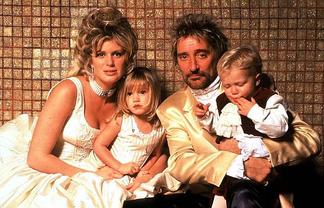 The singer, 80, was in a relationship with the New Zealand model, 55, for nine years and they welcomed two children together - daughter Renee, 33, and son Liam, 30