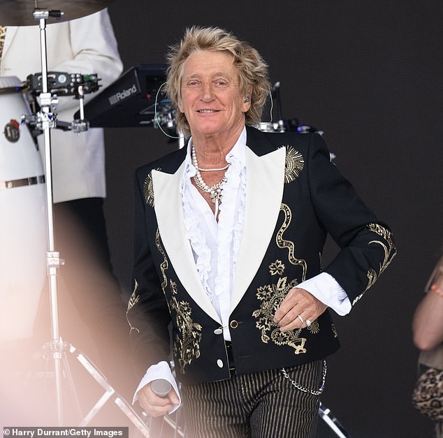 The Maggie May hitmaker took over the Legends slot on Glastonbury Festival's Pyramid Stage on Sunday