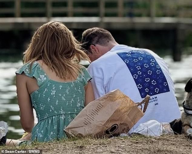 A passerby who saw Emma with her new date, said the actress was painting with the male companion at Port Meadow country park