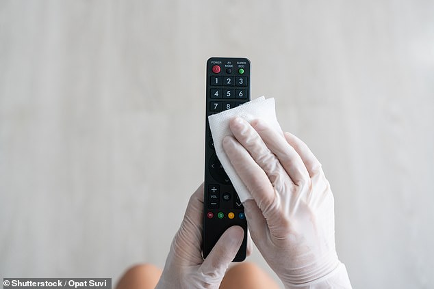 Dimple's advice is to wipe down high-touch surfaces in hotel rooms, such as remote controls, light switches and door handles, which is crucial for hygiene.