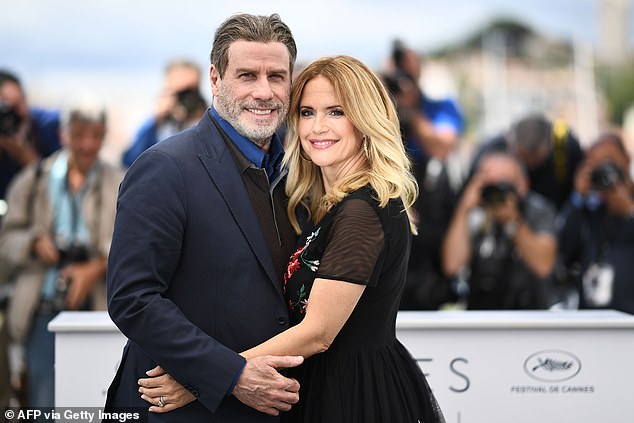 Kelly Preston, Travolta's wife of 19 years, died in 2020 aged 57 after battling breast cancer for two years