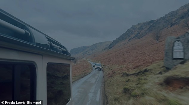 The end of the greenlaning brought us all back together in convoy