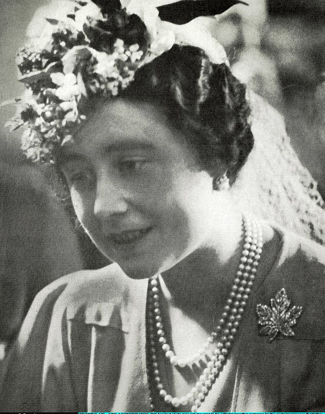 The Diamond Maple Leaf brooch was gifted to the Queen Mother by King George VI during their landmark state visit to Canada in 1939