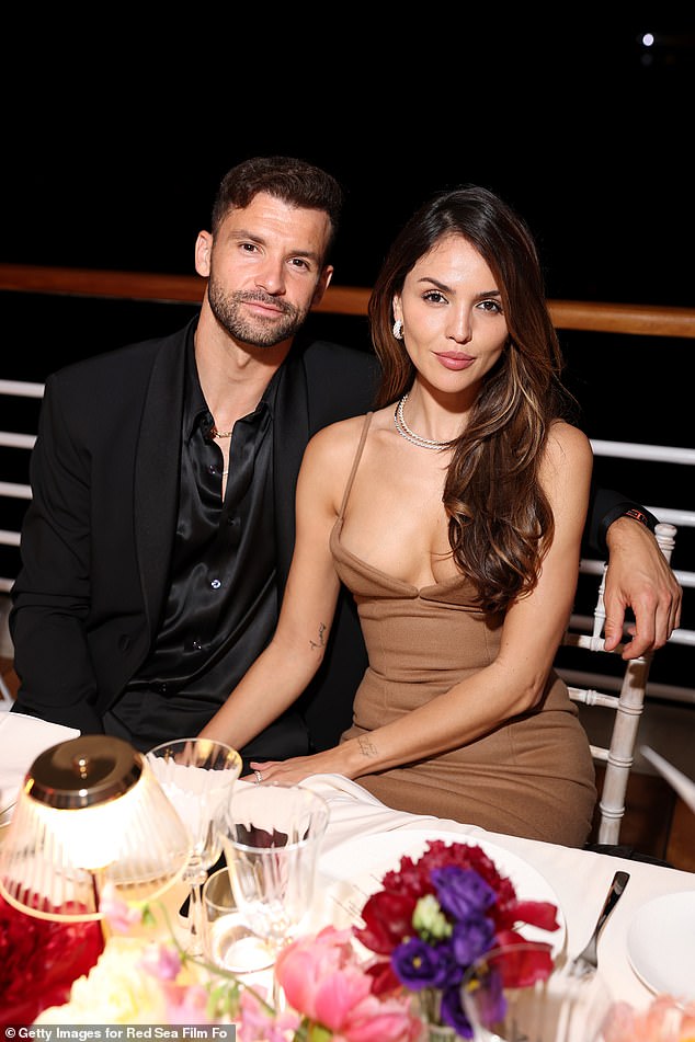 Eiza Gonzalez's relationship with Grigor Dimitrov, 34, was revealed in May after they were seen several times on outings together