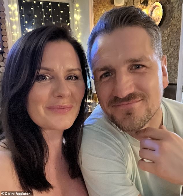 Party people: Claire and Matthew Appleton love socialising with family and friends