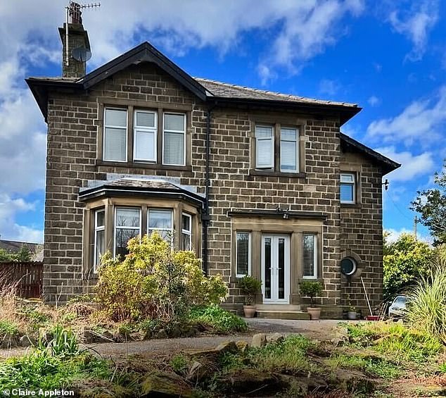 Before: The Appleton family has been sprucing up a 1920s house in Yorkshire for five years