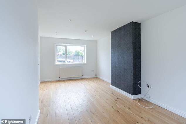 Revamp: The Dundee home on offer comes with pre-approved plans for an extension