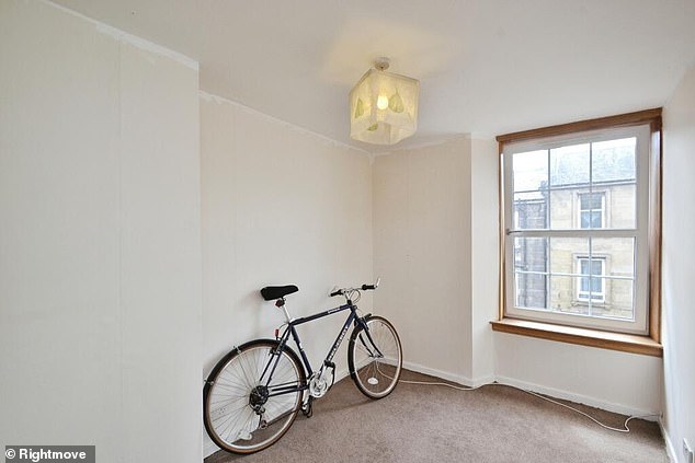 Tradition: The third-floor flat is in a traditional tenement building with a secure entry system