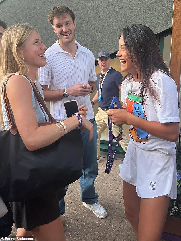 Raducanu has also grown closer with his 23-year-old daughter Myah through the set-up