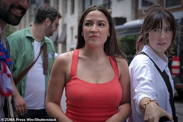 The passage of the bill sparked a furious response from leading Democrat Ocasio-Cortez , who warned: 'I don't think anyone is prepared for what they just did w/ ICE'