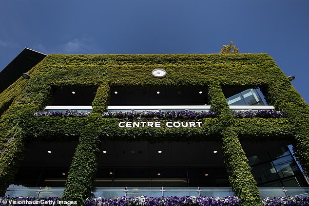 Re-sale tickets to Centre Court are £15, with the All England Club's other show courts - Court No.1 and No.2 marginally cheaper at £10