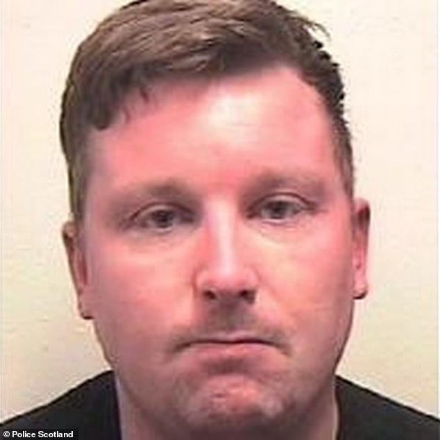 Associates of Edinburgh-based drug baron Mark Richardson (pictured) are thought to have ripped off McGill by paying for a cocaine shipment with £500,000 of fake notes