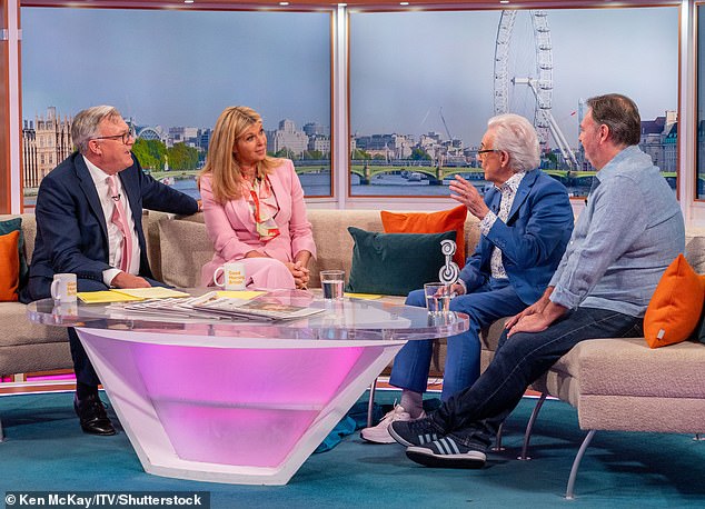 The 82-year-old appeared on Thursday's episode of Good Morning Britain to chat to presenters Kate Garraway and Ed Balls