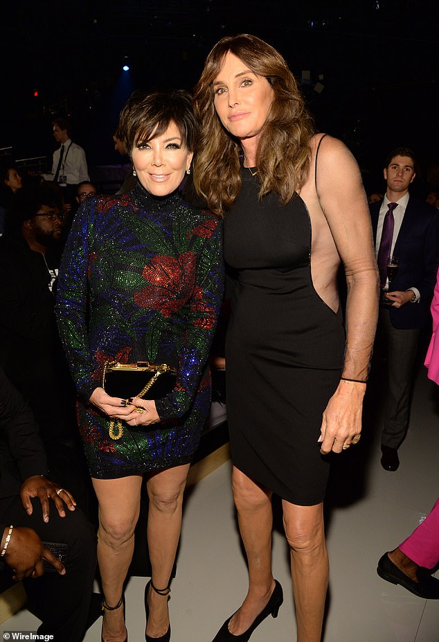 Sophia - who was inspired to come out as transgender after hearing Caitlyn's story - also proved to be the glue that kept Caitlyn and Kris Jenner civil (pictured in 2015)