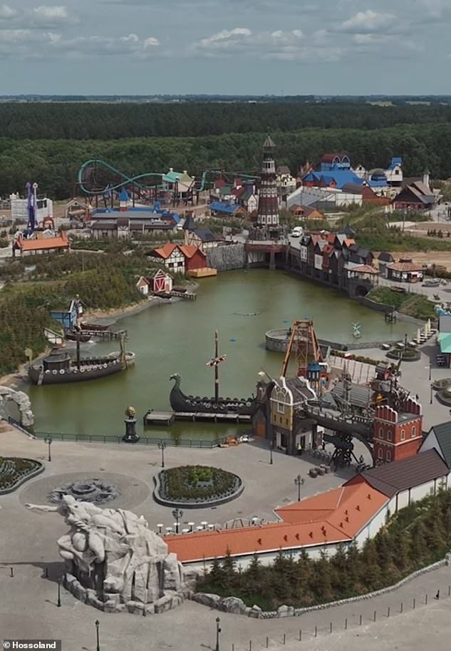 The park was billed to rival Poland's biggest theme park, Energylandia - but it has just four rollercoasters compared to the 18 at its rival park