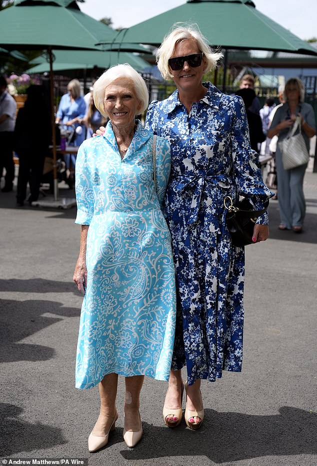 Gary wasn't the only celebrity in attendance, with Mary Berry attending the event alongside her daughter Annabel