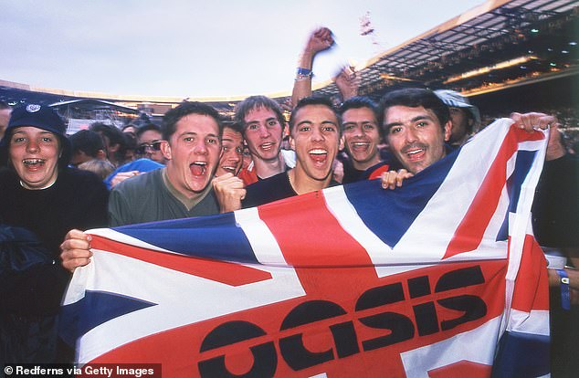 Britain was gripped by a fever which was dubbed Oasis Mania and fans went wild to catch a glimpse of their musical heros