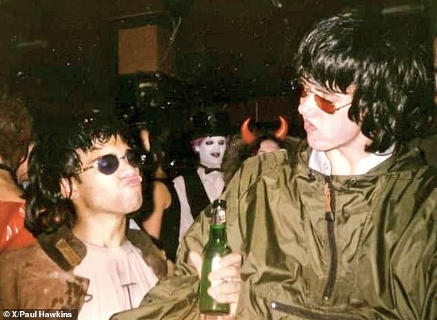 Paul Hawkins harked back to being at university in Hertfordshire in 1999 when he and friends watched Oasis at the student bar