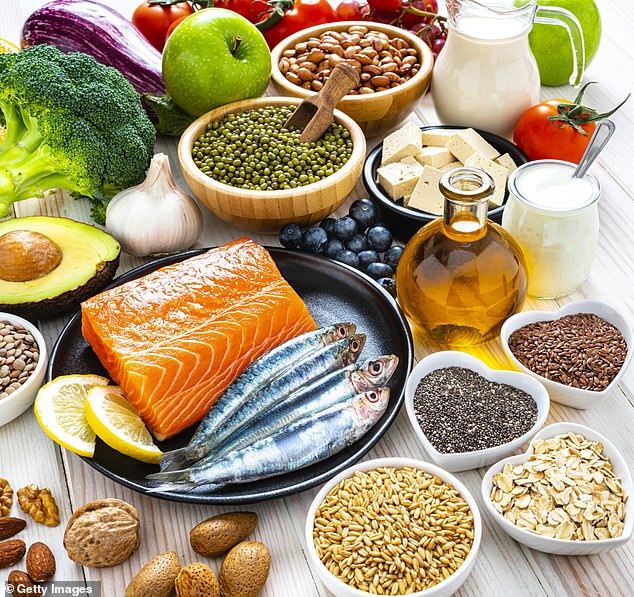 Foods like chia seeds, salmon, avocado and olive oil can all mimic the effects of Mounjaro