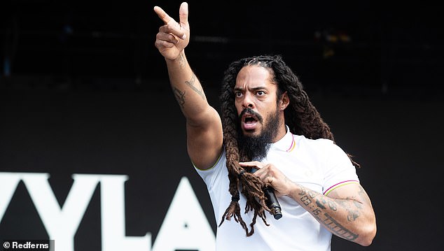 Police have launched a probe into the comments made by Bob Vylan, who led chants of 'Free Palestine' and 'Death to the IDF' at the Glastonbury Festival last Saturday afternoon