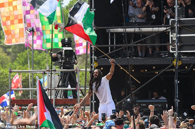 Bob Vylan's performance at the West Holts Stage last weekend was livestreamed but the BBC later expressed regret for not stopping its broadcast of the set