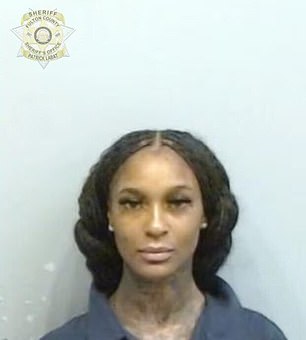 Police had previously arrested 32-year-old Janisha Crumbley (R) on June 20, during a traffic stop. She was charged with hindering the apprehension of a felon