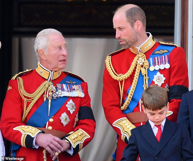 The current and future King are both reported to be advocates of a 'slimmed down' royal family
