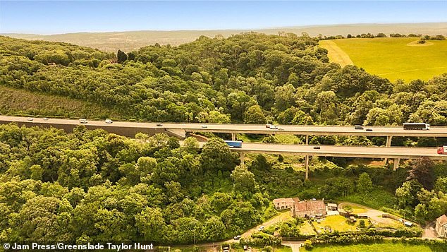 The motorway is the key route linking the South West with the Midlands meaning it is in constant use