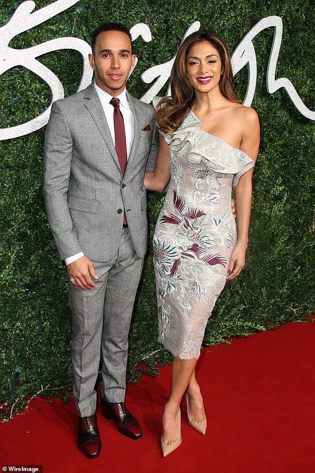 Lewis famously had a seven-year on-off relationship with Pussycat Dolls star Nicole Scherzinger