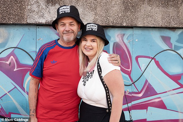 Mental health workers Hazel, 26, and Neil, 58, [pictured] were the only ones in their office to get tickets