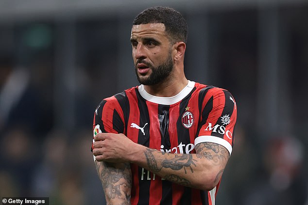 Walker spent the second half of last season on loan at AC Milan but struggled at the Italian club