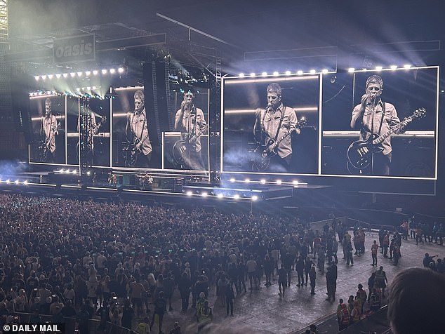 More than 75,000 fans watched history be made as Noel, 58, and Liam, 52, appeared for the first time on stage together in 16 years on Friday