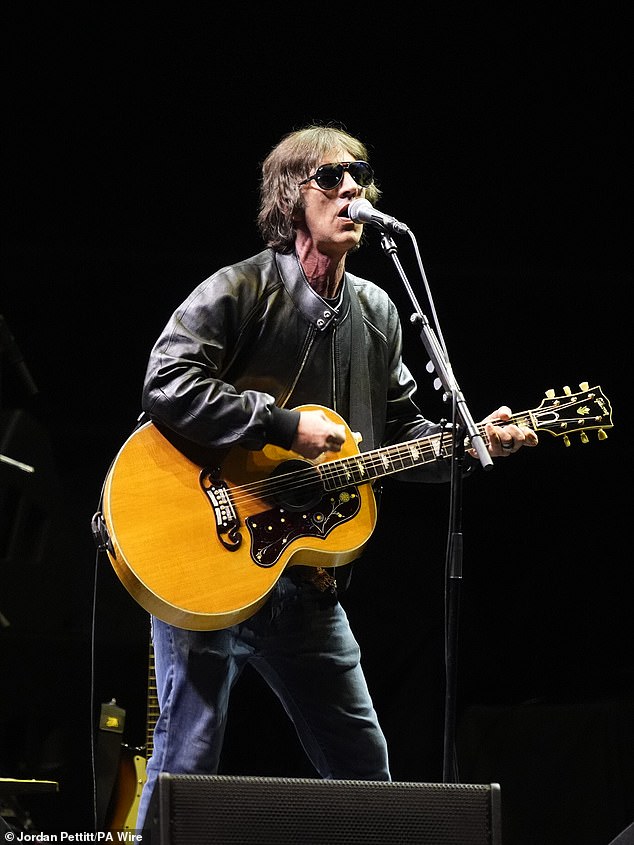He performed a selection of The Verve classics as well as some solo songs