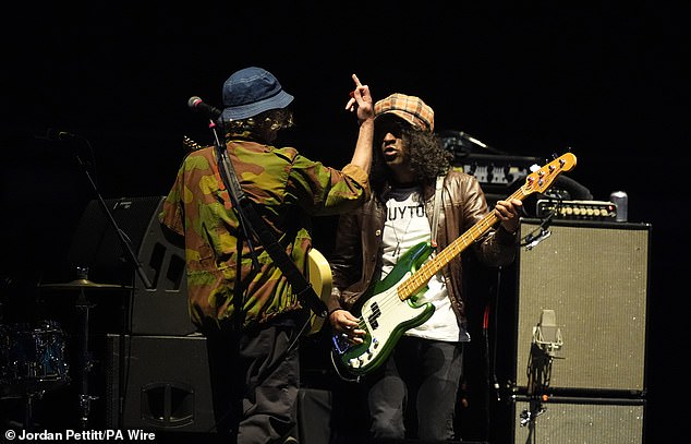The Liverpudlian indie rock band kicked off the show at Cardiff's Principality Stadium as the first support act to take to the stage