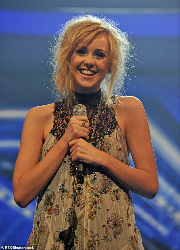Diana, who shot to fame after her time on The X Factor, is already known and loved for 'turning dating disasters into comedy' (pictured on the show in 2008)