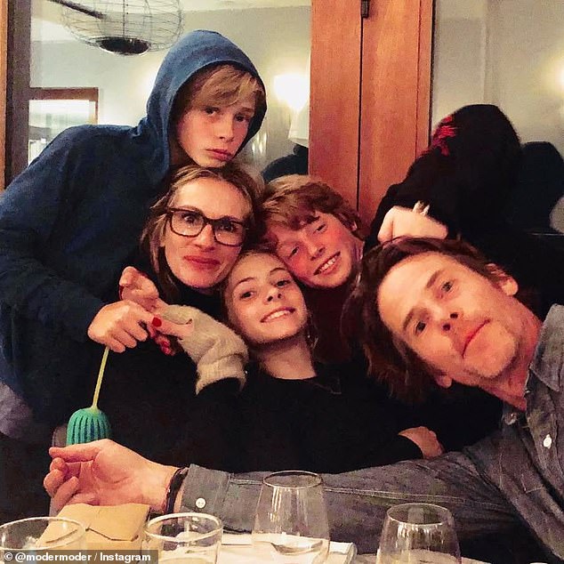 The couple share three kids, twins Hazel and Phinnaeus, 20, and Henry, 18