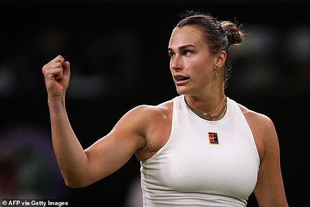 Sabalenka had to fight through a tiebreak in the first set, then come from 4-1 down in the second, and hailed her opponent for playing 'incredible tennis'