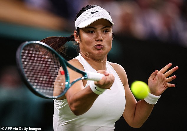The British No 1 battled hard but lost five straight games in the second set to sink to defeat