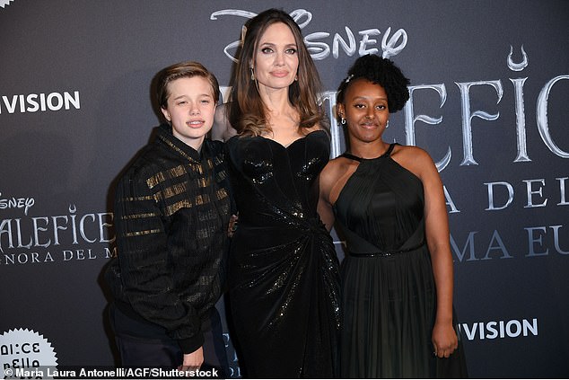 Pitt's strained relationship with his children was epitomized by his daughter Shiloh's petition in court to drop his last name in August 2024. Zahara and Vivienne have also dropped his name in public; Shiloh, Angelina and Zahara pictured in 2019 in Rome