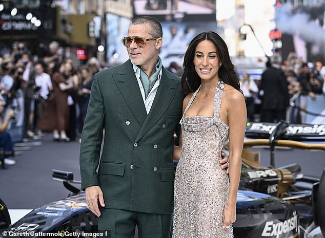 Since moving on from Jolie, Pitt began dating Ines de Ramon, 32, from whom he has lately been inseparable; pictured June 23 in London