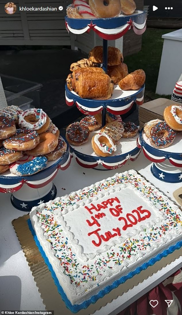 She threw a bash to mark the special occasion