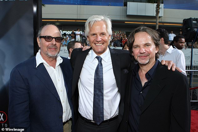 Snow developed a strong relationship with X-Files creator Chris Carter, and he went on to score his other shows, including Millennium, the spinoff The Lone Gunmen and Harsh Realm; Snow (L) pictured with Carter (center) and X-Files writer Frank Spotnitz (R) in 2008 in LA