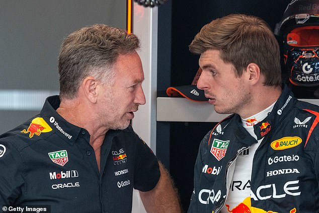Just before we speak, Verstappen has spent an hour with his boss, Christian Horner