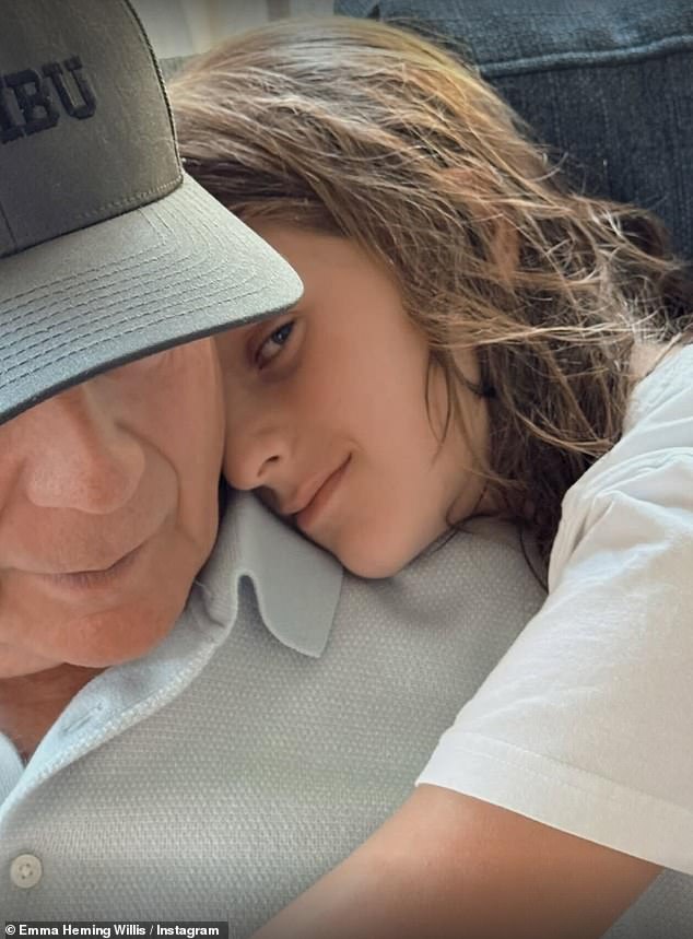 Rumer was not the only one who got candid about Bruce on the holiday as his wife Emma Heming shared an emotional Father's Day post