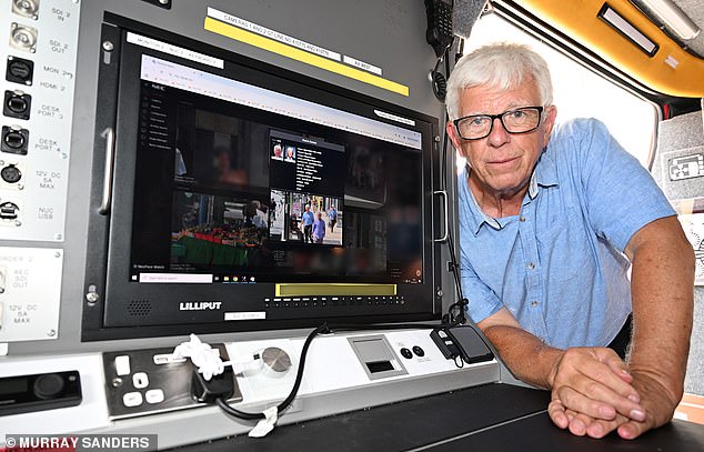 David Jones tested out the cutting-edge technology which is increasingly replacing the need for plodding detective work