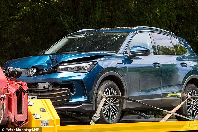 The women, aged 70 and 68, both died after the blue Volkswagen Tiguan drove into them on Peppard Road in Caversham, Reading, Thames Valley Police said