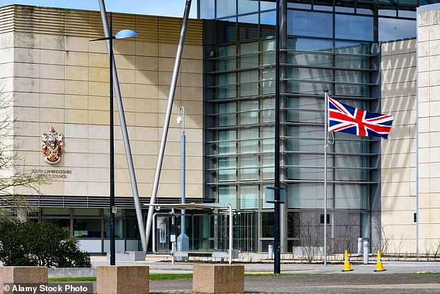 Three universities monitored services during the first 27 months of the trial and said that nine out of 24 council services improved, 12 remained stable and three declined (Pictured: South Cambridgeshire council)