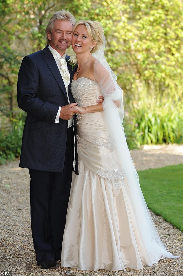 Since tying the knot for the first time in 2009, Noel and Liz have found themselves saying 'I do' four times, one of which he cannot remember
