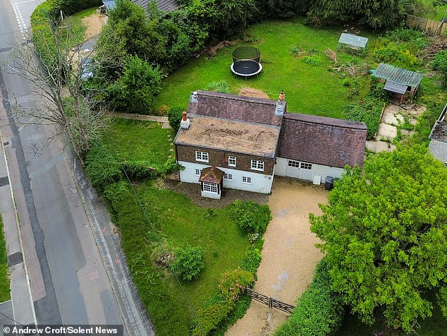 The property was sold after being put on the market last year for £585,000
