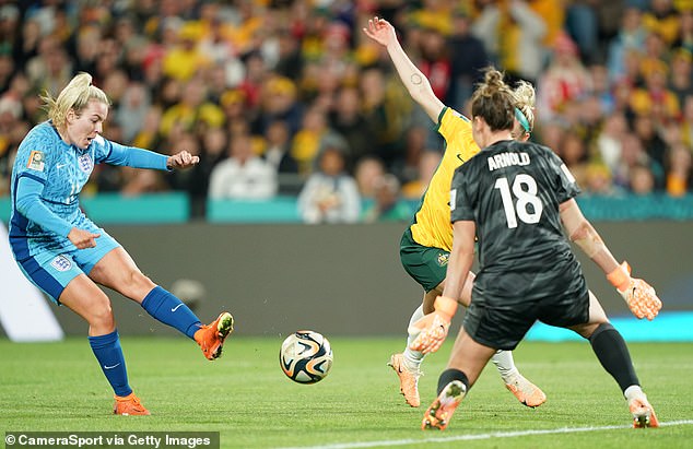 And Hemp put England 1-0 up on their way to beating hosts Australia in the 2023 World Cup semi-final